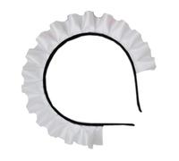 Elegantes diademas de encaje plisadas japonesas para el pelo An1me Gatherings C0sp1ay para niña