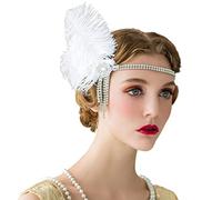 Elegantes diademas de princesa, hechas a mano, accesorios para el cabello para mujer, tocado de los años 20