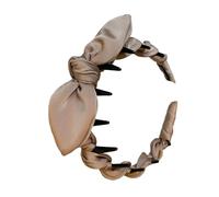 Elegantes diademas de tela con lazos marrones y orejas de conejo, ligeras y cómodas, accesorio para el pelo para mujeres y niñas, uso diario, fiesta, tela ligera