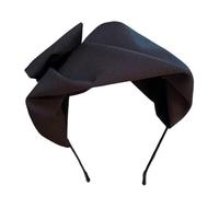 Elegantes diademas, elegantes diademas de muselina, transpirables, medio sombrero, para mujer, aro de noche para mujeres con estilo