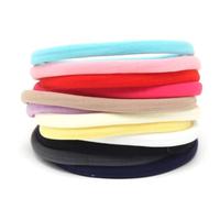 Elegantes diademas hechas a mano con colores mixtos para recién nacidos, niñas y niños, hermosa correa elástica para bebés y niñas