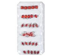 Elegantes diamantes de imitación 3D, decoración de diamantes de imitación de cristal 3D, manicura artística