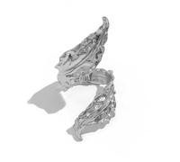 Elegantes diseños de hojas de metal resistentes que simbolizan la vida y la naturaleza, accesorio de joyería para regalos y celebraciones, talla única, como se describe