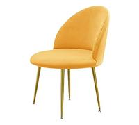 Elegantes fundas elásticas de terciopelo para sillas con respaldo redondo, juego de 2, 4 y 6, fundas de asiento lavables para comedor y oficina, (A2, 4 piezas)