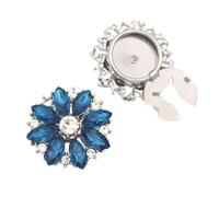 Elegantes gemelos circulares de cristal de 25 mm, ideales para regalos y ocasiones especiales, accesorios de camisa premium, gemelos de regalo únicos para profesionales, talla única, como se describe
