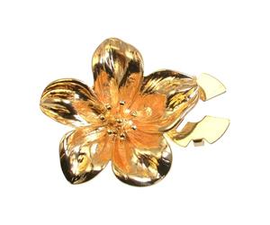 Elegantes gemelos con diseño de flores para mujer, clips de cuello de camisa, botones, accesorios de joyería decorativos, accesorios de vestir y camisa, talla única, como se describe, como se describe