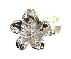 Elegantes gemelos con diseño de flores para mujer, clips de cuello de camisa, botones, accesorios de joyería decorativos, accesorios de vestir y camisa, talla única, como se describe, como se describe