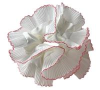 Elegantes Gomas De Cabello De Doble Capa Para Mujeres Y Niñas Gran Diadema Elástica Goma De Pelo Plisada Gomas De Pelo Decoración Del Cabello