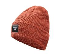 Elegantes gorras de punto reflectantes para entusiastas del deporte al aire libre, cómodas gorras de invierno cálidas para corredores nocturnos, gorras deportivas al aire libre, Burdeos, Talla única