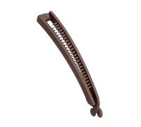 Elegantes horquillas de resina para el cabello con clip de plátano, para crear diferentes peinados, soporte para cola de caballo