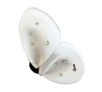 Elegantes lazos transparentes para el pelo para mujer, horquillas seguras para el pelo, adornos suaves para el pelo, múltiples opciones de color, pinza de moda