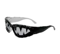 Elegantes lentes de sol negros ligeros e inastillables para hombres y mujeres, actividades al aire libre y gafas de sol de seguridad de moda