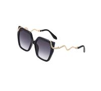 Elegantes lentes de sol unisex con diseño de serpiente con bloqueo UV400 para sesiones de fotos diarias al aire libre