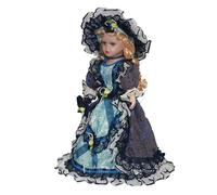 Elegantes muñecas de porcelana de 17 pulgadas Amor italiano coleccionable para decoración del hogar y regalos Triángulo muñecas italianas muñeca en miniatura