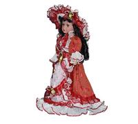 Elegantes muñecas de porcelana de 17 pulgadas Amor italiano coleccionable para decoración del hogar y regalos Triángulo muñecas italianas muñeca en miniatura