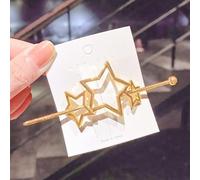 Elegantes Palillos Geométricos Vintage Para El Cabello Para Mujeres Y Niñas, Horquillas De Metal Huecas Doradas Y Plateadas Para El Cabello, Accesorios Para El Cabello