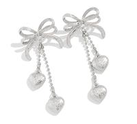 Elegantes Pendientes Colgantes Con Lazo Y Delicados Lazos Con Flecos Accesorios Para Las Orejas Joyería Para Fiestas Bodas Uso Diario Trendiger Abschlussball Schmuck