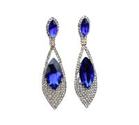 Elegantes Pendientes De gota Con Circonitas Cúbicas Diamantes De Imitación De Cristal Lágrima Colgante Joyería Para Bodas Y Fiestas