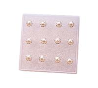 Elegantes pendientes de perlas con diseño en forma de corazón y cómodas agujas de acero para un estilo sin esfuerzo (Nº 6 plateado)