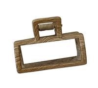 Elegantes pinzas para el pelo con pinzas grandes de madera para el pelo, antideslizantes, bonitas, fuertes, pasadores de sujeción para el cabello, herramienta de peinado