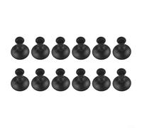 Elegantes portavelas negros, paquete de 4 unidades, decoración de mesa de hierro cónico de estilo vintage para bodas, hogares, decoración de mantel, centro de mesa de comedor (paquete de 12)