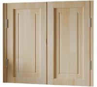 Elegantes puertas batientes de madera maciza for cafetería: puerta doble duradera con bisagras de metal for cocina, bar, pub y más.(Wood,85x90cm)