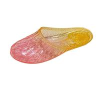 Elegantes sandalias de playa de verano para mujer con detalles de purpurina para un uso diario cómodo y relajación junto a la piscina, Red, 39.5 EU