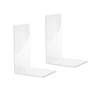 Elegantes sujetalibros acrílicos para mostrar libros, hojas de música, soporte de libros para exhibición, soporte de exhibición de libros, organizador de libros