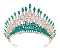 Elegantes tiaras de novia con diamantes de imitación, coronas ajustables para bodas y concursos, accesorios elegantes para el cabello