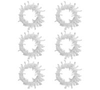 Elegantes tocados de guirnaldas de flores Encantadores accesorios de de de gansos LED para experiencia visual atractiva Guirnaldas de flores para