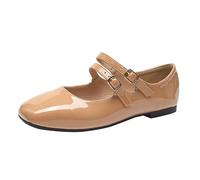 Elegantes y transpirables y cómodas zapatillas de ballet para mujer con cordones, ideales y ligeras, zapatos de baile deportivos para el día a día, color blanco perfecto para un look casual versátil