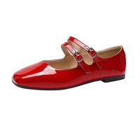 Elegantes y transpirables y cómodas zapatillas de ballet para mujer con cordones, ideales y ligeras, zapatos de baile deportivos para el día a día, color blanco perfecto para un look casual versátil
