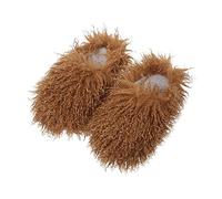 Elegantes zapatillas de felpa, zapatillas unisex para el tiempo libre, zapatillas de algodón ligeras y cómodas, zapatillas de fieltro cálidas de un solo color, pantuflas antideslizantes suaves