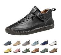 Elegantes zapatos descalzos para hombre y mujer, estilo de pareja, informales, ortopédicos, cómodos, formales, de piel, para trekking, compatibles con zapatos de moto, para mujer, resistentes al agua