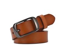 Elegantyl Cinturón casual para mujer Cinturón de cuero para mujer Cinturón de jeans Accesorios de ropa para mujer, 125cm