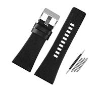 Elegantyl Correa de reloj de cuero de 22mm a 34mm para hombre, correa de reloj de repuesto, accesorios de reloj + herramienta de instalación, 34mm