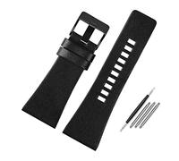 Elegantyl Correa de reloj de cuero de 22mm a 34mm para hombre, correa de reloj de repuesto, accesorios de reloj + herramienta de instalación, 32mm