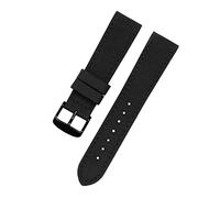 Elegantyl Correa de reloj de nailon, correa de reloj con forro de cuero, correa de reloj impermeable deportiva de 18mm-24mm + herramienta de instalación, 23mm