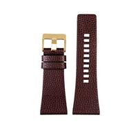 Elegantyl Correas de reloj de cuero 26mm 27mm 28mm 30mm 32mm reloj de pulsera de gran tamaño accesorios de reloj para hombre, 28mm