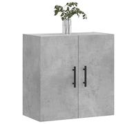Eleganz Armario de pared gris hormigón 60 x 31 x 60 cm de material de madera - Moderno armario de salón con espacio de almacenamiento para espacios pequeños - duradero y elegante
