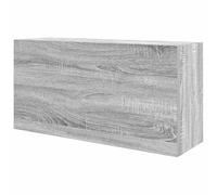 Eleganz Armario de pared para baño Sonoma, 80 x 25 x 40 cm, de material de madera, elegante juego de muebles de baño, ahorro de espacio y duradero para viviendas modernas