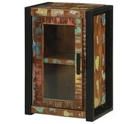 Eleganz Armario de pared para cuarto de baño, 40 x 30 x 60 cm, de madera maciza (madera natural), elegante y resistente para un ambiente acogedor