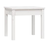 Eleganz Banco de jardín de madera de pino maciza, 50 x 44 x 45 cm, muebles de jardín duraderos para terraza y jardín, diseño natural para horas acogedoras al aire libre