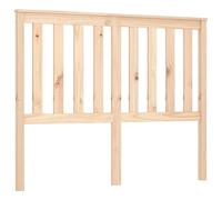 Eleganz Cabecero de madera maciza de pino, 141 x 6 x 101 cm, marco de cama natural y duradero para dormitorio, diseño ecológico para un sueño reparador, ideal para instalaciones modernas y clásicas
