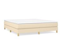 Eleganz Cama con somier con colchón de 160 x 200 cm - Funda de tela premium para un sueño reparador, cómodo y duradero, ideal para dormitorios