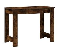 Eleganz Escritorio de madera de 100 x 45 x 75 cm para oficinas amplias, duradero y ahorra espacio, ideal para lugares de trabajo modernos