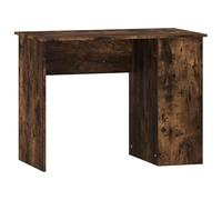 Eleganz Escritorio de madera de roble ahumado, 100 x 55 x 75 cm, duradero y ahorra espacio, para lugares de trabajo modernos