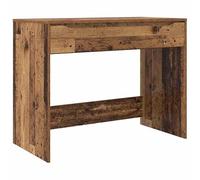 Eleganz Escritorio de madera recuperada 100 x 50 x 78 cm - material de madera para oficinas grandes | duradero y elegante | lugares de trabajo prácticos para oficinas modernas
