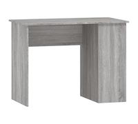 Eleganz Escritorio gris Sonoma 100 x 55 x 75 cm de material de madera - espacio de trabajo en la oficina grande, duradero y estable, ahorra espacio para oficinas modernas