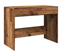 Eleganz Escritorio para oficina grande, aspecto de madera envejecida, 101 x 50 x 76,5 cm, de material de madera, duradero y elegante para lugares de trabajo modernos
